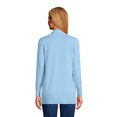 thumbnail image 2 of Lands' End Women's Tall Cotton Open Long Cardigan Sweater, 2 of 3