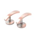 thumbnail image 1 of HEVIRGO 2Pcs Rideaux Tiebacks Poli Anti-corrosion Anti-Déformé Exquise Accrocheur Anti-Rouille Alliage d'Aluminium de Style Moderne Porte-Rideau Crochets Décoration à la Maison Accessoires de Cuisine, 1 of 10