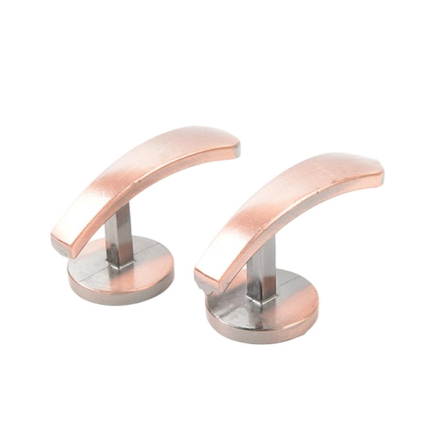 HEVIRGO 2Pcs Rideaux Tiebacks Poli Anti-corrosion Anti-Déformé Exquise Accrocheur Anti-Rouille Alliage d'Aluminium de Style Moderne Porte-Rideau Crochets Décoration à la Maison Accessoires de Cuisine