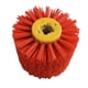 thumbnail image 1 of Rodillo de satén profesional / cepillo de nailon / cepillo de pulido para acabado satinado rojo grano 80, 1 of 7