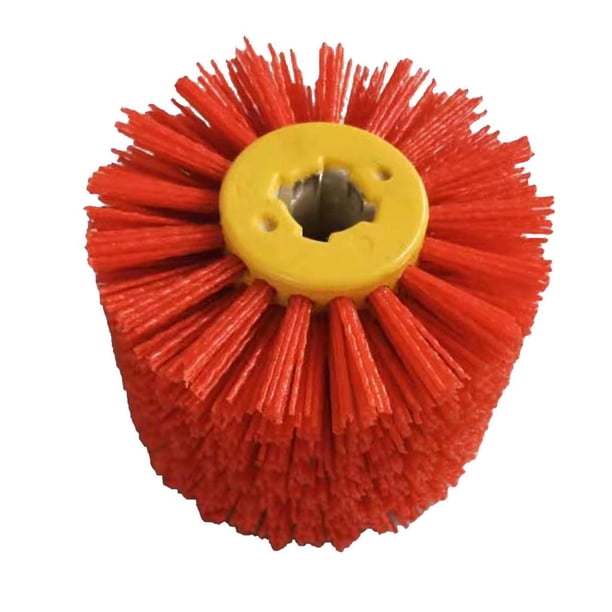Rodillo de satén profesional / cepillo de nailon / cepillo de pulido para acabado satinado rojo grano 80