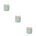 thumbnail image 3 of relayinert Large Capacity Storage Box For Home Unisex Waterproof And Eco-Fashion Green 3Set, 3 of 6