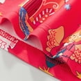 thumbnail image 6 of TOWED22 Boy Girl Pajamas Sets Baby Pajamas Cartoon Cute Print Long Sleeve Top Trousers Outfits Set Fall Winter 2-Piece Sleepwear Pjs For Kids(Red,5-6 Y), 6 of 8