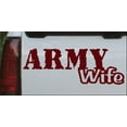 thumbnail image 1 of Army Wife Car or Truck Window Decal Sticker, 1 of 1