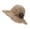 Khaki, variant on QASIEATN Women's Classic Sun Hats Women Summer Two Tone Hat Versatile Wide Brim Sun Hat Fall Fashion Accessories