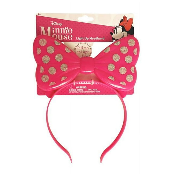 Minnie Mouse Light-up Headband Pink