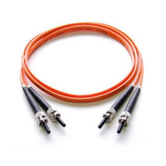 1m Multimode Duplex Fiber Optic Cable ST-ST