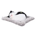 thumbnail image 1 of Furry Cat Figurine Collectible Decorative Statue High Simulation Statue  For  Desk Decor, 1 of 8