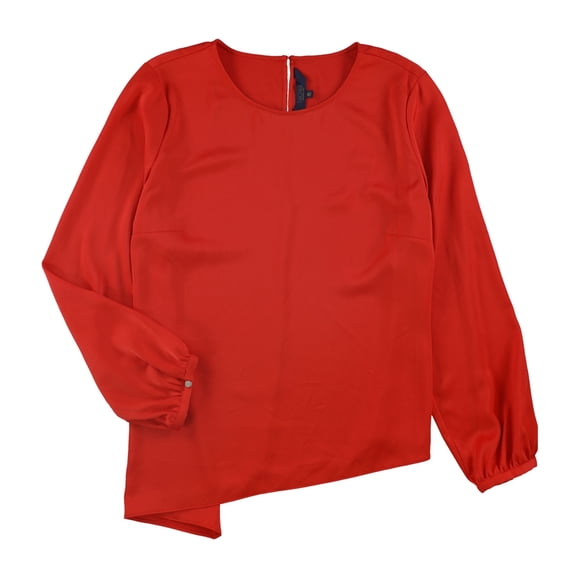 Rachel Roy Blusa asimétrica Susana para mujer, rojo, XX-Large