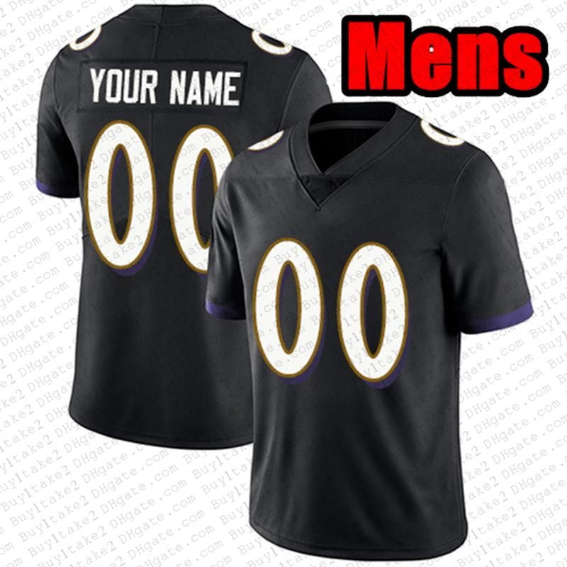 NFL_Jerseys Youth football Justin Tucker Kyle Hamilton 8 Lamar Jackson Football Jerseys Rashod