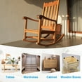 thumbnail image 7 of Uxcell Metal Corner Braces L-Shape Bracket Right Angle Board Holder Brown, 7 of 7
