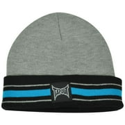 UFC MMA Cage Fight Tapout Cuffed Striped Toque Beanie Winter Knit Martial Arts
