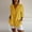 Yellow, variant on WTXUE Button Down Shirts Tunic Tops Breasted Pleated Lapel Shirt Independent Station Explosion Solid Color European And American Sleeve Top Shirts Trendy Loose Fitting Tops Women Blouses Black L