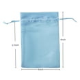 thumbnail image 3 of Bolsas de Organza Azules QIANF para Envolver Regalos, 20 unidades, 15x23 cm, 3 of 9