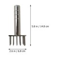 thumbnail image 5 of KAKOWELY Stainless Steel Spikes Meat Tenderizer Meat Tenderizing Tool Meat Pounding Tool,6.1"X2.76"X2.36", 5 of 5