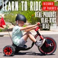 thumbnail image 4 of Madd Gear Drift Trike - Black/Red, 4 of 10