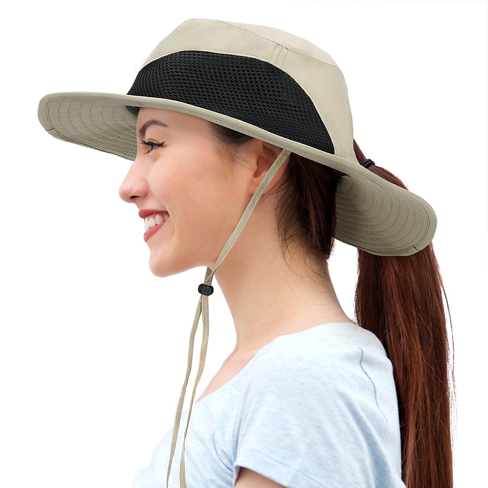 MOVSOU Sun Hat for Men/Women, Sun Protection Wide Brim 