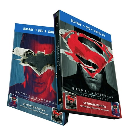 Batman v Superman: Dawn of Justice - Ultimate Edition (Blu-ray Steelbook   DVD) [Blu-ray]