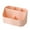 🍒 Pink_Base#2891, variant on Plastic Desktop Storage Box Organizer - Multifunctional Cosmetics Holder, Office Desk Supply Container, Divider Compartment Organizer