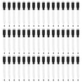 thumbnail image 2 of Magnetic Whiteboard Pen Erasable Marker, 96Pack Whiteboard Markers Dry Erase Marker with Eraser Cap Black, 2 of 8