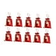 thumbnail image 2 of 10 bolsas de dulces de boda, bolsas de satén, bolsa de novia roja, bolsa portátil con cordón, bolsas de regalo con cordón para vacaciones, Baby Shower M, 2 of 8