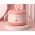 thumbnail image 1 of Baby Thermostatic Bowl Smart Insulation for Baby Food - Pink, 1 of 5