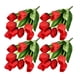 thumbnail image 5 of Toystoory 4X flores artificiales 9 cabezas ramo falso boda tulipanes flor decorativa interior exterior para jardín suministros rojo Rojo 2Conjunto, 5 of 6