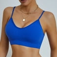thumbnail image 2 of YABCSAZ Women's Cami Bras Plus Size Causal Modern Adjustable Strap Bralette Plus Size Brads Tank Tops Solid Color Sports Swim Bra Breastfeeding Bralette Women Underwear, 2 of 5