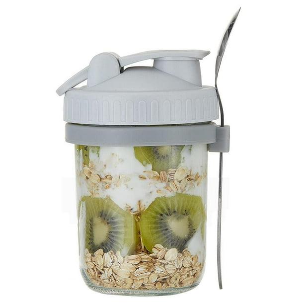 Overnight Oats Jars 10oz Overnight Oats Containers With Lids And