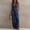 Navy, variant on Hueook Cotton Rompers for Women One Piece Jumpsuits Summer Casual V-neck Sleeveless Wide Leg Jumpsuit with Pocket Red 3X
