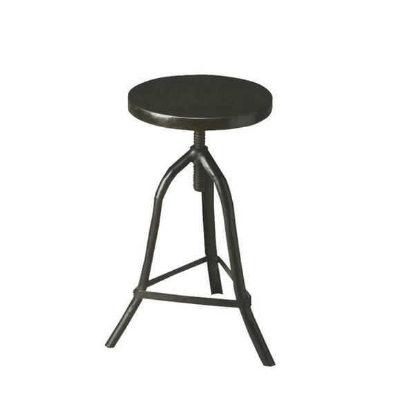 Beaumont Lane Revolving Stool in Black