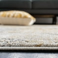 thumbnail image 6 of SAFAVIEH Craft Emmet Abstract Area Rug, Grey/Beige, 5'3" x 5'3" Square, 6 of 11