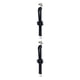 thumbnail image 2 of sweethay ECA Espuma Curling Rod Diadema Reutilizable Flexible Fijable Rizadores de cabello Salón interior Dormir Peluquería Rodillos Negro Negro 2Conjunto, 2 of 6