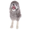 thumbnail image 1 of Realista de pie aullando decorativo jardín hogar ornamento estatua - 10'' Gris kusrkot Figuras de animales, 1 of 8