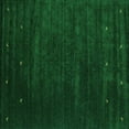 thumbnail image 1 of Ahgly Company Indoor Square Abstract Turquoise Blue Contemporary Area Rugs, 4' Square, 1 of 4
