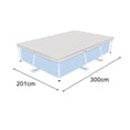thumbnail image 1 of Bgsha Swimming pool cover garden waterproof sunscreen dustproof pool cover silver, 1 of 8