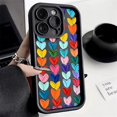 thumbnail image 3 of Funda de silicona con patrón de corazón de amor colorido para Samsung Galaxy A15 A25 A35 A55 A34 A54 A33 A53 S24 Ultra S23 S21 FE S22 Plus, 3 of 5