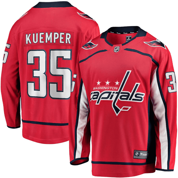 Darcy Keumper Washington Capitals NHL Fanatics Breakaway Home Jersey, XX-Large