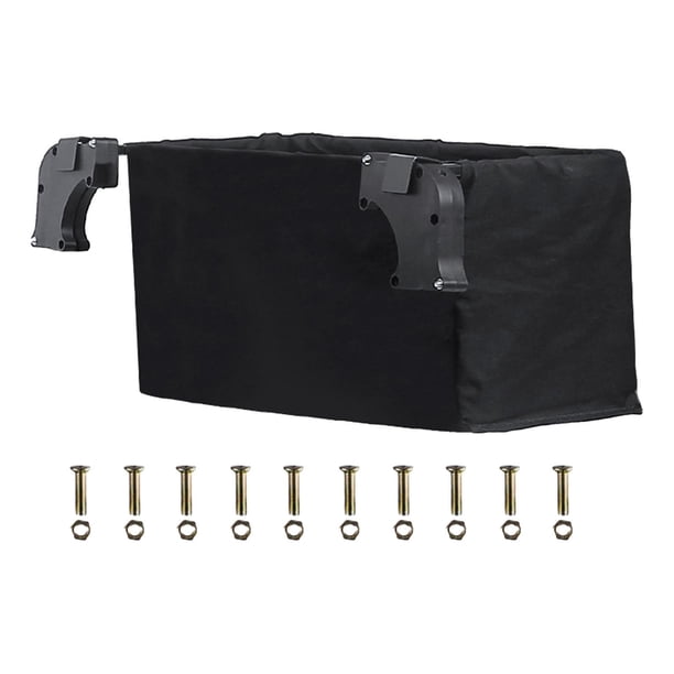 Carro plegable Zulema con bolsillo trasero cesta para playa jardín Picnic negro