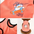 thumbnail image 3 of EastVita Pet Sunscreen Vest Cartoon Comfortable Breathable Good Elasticity Printing Pattern Dog Cat Clothes, 3 of 8