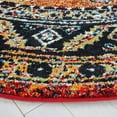 thumbnail image 3 of SAFAVIEH Vintage Hamadan Bora Oriental Area Rug, Rust/Gold, 6'7" x 6'7" Round, 3 of 8