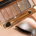 thumbnail image 1 of Paleta de sombras de ojos Virtegasas Glitter 9 colores a prueba de agua, 1 of 7