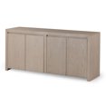 thumbnail image 1 of Maven Lane Iris Buffet Contemporain en Bois Finition Blanc Raffiné, 1 of 6