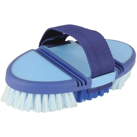 Roma Soft Grip Flex Body Brush Purple