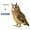 A-2pcs, variant on 2pcs Owl Bait Scares Birds Away From Gardens, Roofs And Patios-Scarecrow Provides Natural Pest Control-Safety And Humanity-False Owl Bait Scares Birds Away From Home Garden Owl Decorations