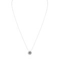 thumbnail image 2 of SuperJeweler 2 Carat Round Shape Lab Grown Diamond Solitaire Necklace In 14K White Gold, Bezel Setting For Women, 2 of 4