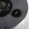thumbnail image 5 of Daznico Hat with Fans Solar Power,Solar Fan Hat, USB Charging Detachable Solar Fan Embedded Large Brimmed Hat Summer Outdoor Men's Hiking and Fishing Hat,Hat with Solar Fans Built in,Hat with Fans, 5 of 7