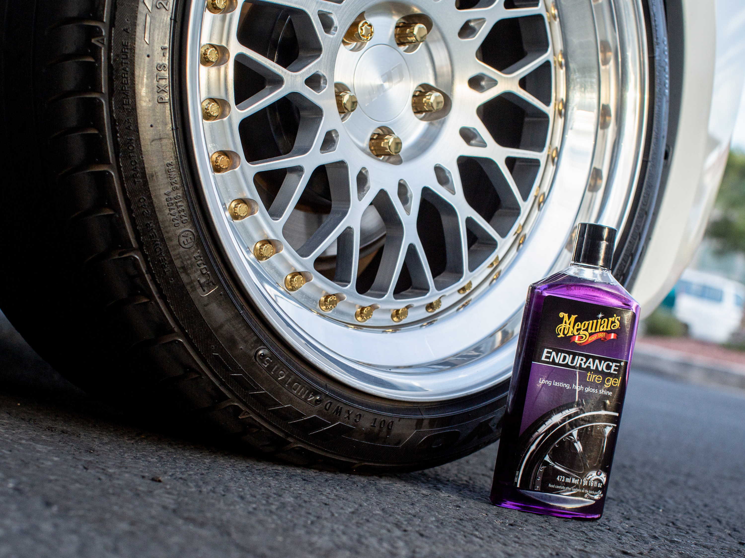 Meguiar's Endurance Tire Gel, Rich Purple Liquid, Glossy Shine - Tire Care, 16 Oz - image 5 of 9