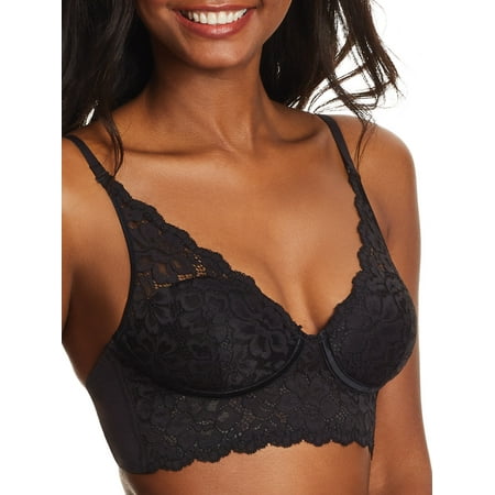 

Maidenform Women s Pure Comfort Lightly Lined Bralette Style DM1188