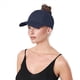 thumbnail image 2 of Gorra de Béisbol de de Caballo Alta para Mujer, Gorra Deportiva de de Secado Rápido y Rendimiento para Correr. Azul Marino Talla Única, 2 of 5